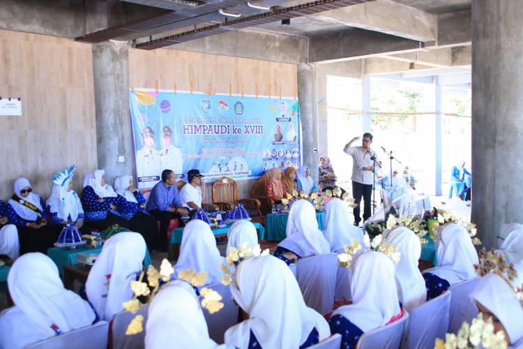 Hadiri HUT Himpaudi ke-18, Ini Harapan Wabup Edy Manaf