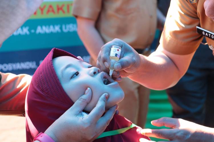 Canangkan PIN Polio, Dinkes Bulukumba Siapkan Dosis 135.900 Vial 