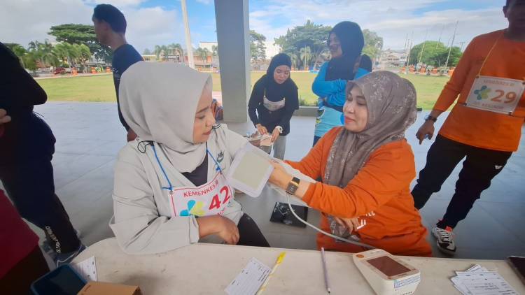 Jaga Kebugaran Pegawai, Dinas Kesehatan Menggelar Program Gemar Segar