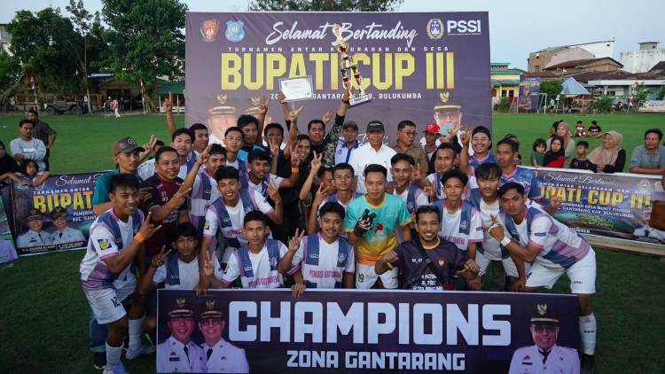 Andi Utta Akui Antusiasme Warga Nonton Final Bupati Cup 3 Zona Gantarang: Luar Biasa