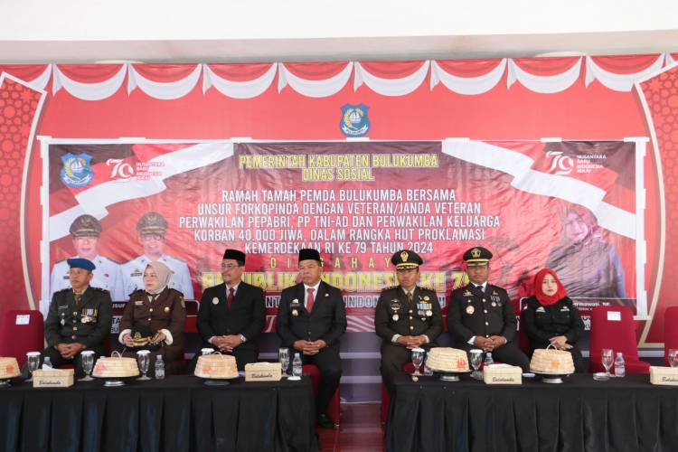 Bupati Andi Utta Bersama Forkopimda Ramah Tamah  dengan Pejuang Kemerdekaan 