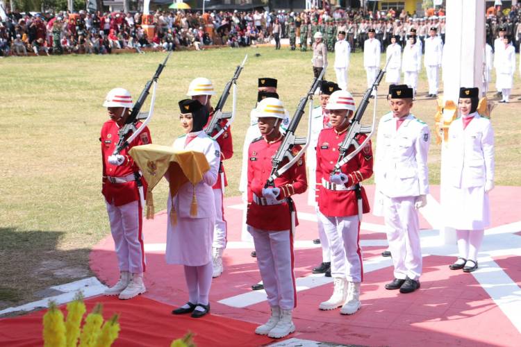 Dipimpin Bupati Andi Utta, Upacara HUT Kemerdekaan RI ke 79 Bulukumba Berlangsung Hikmat