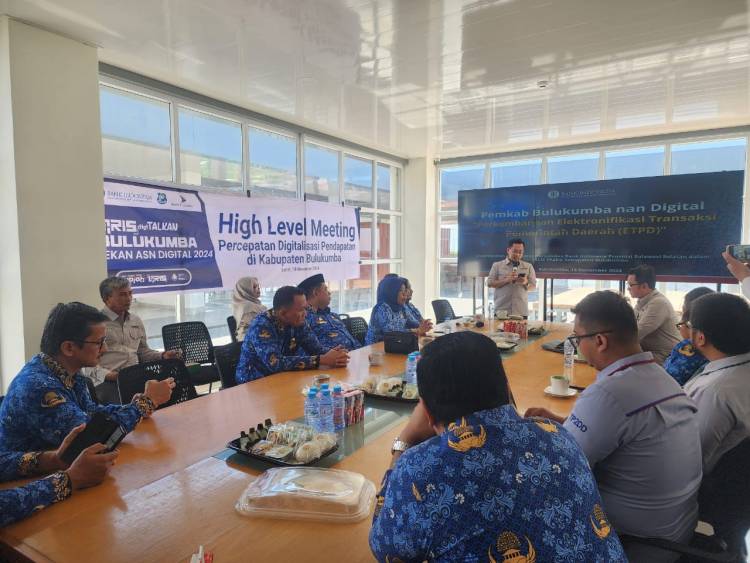 Tingkatkan PAD, Bapenda Gelar High Level Meeting Percepatan Digitalisasi