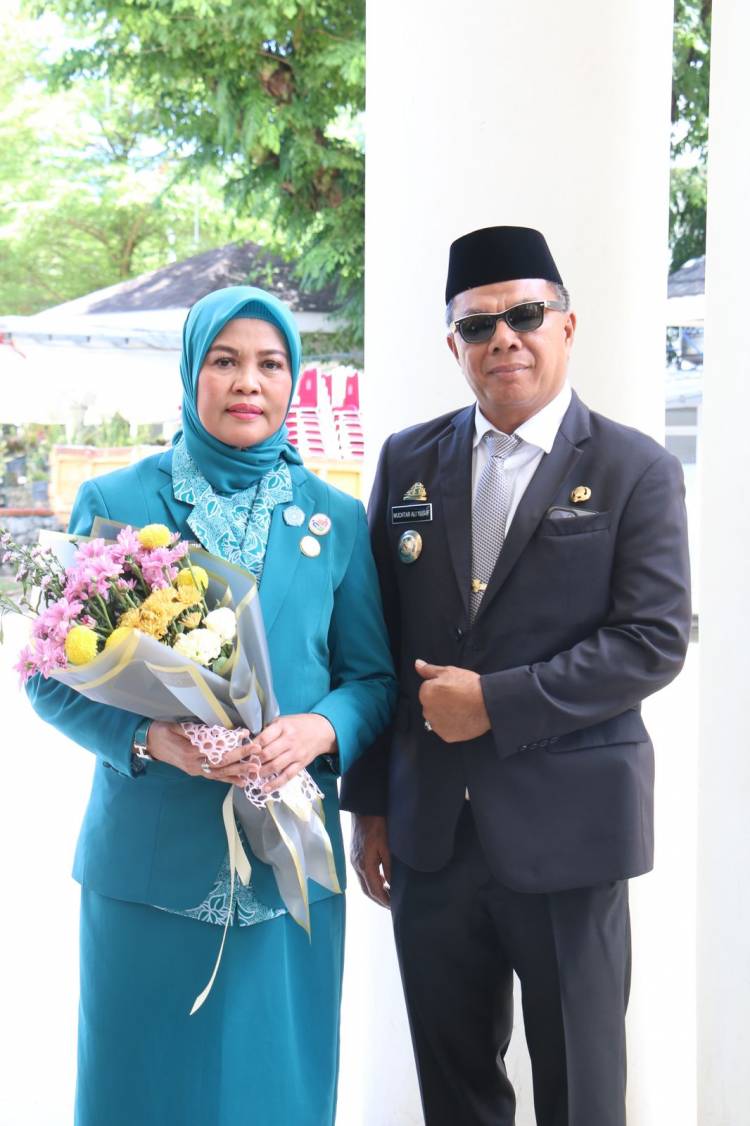 Herfida Muchtar Kembali Dilantik Sebagai Ketua TP PKK dan Dekranasda