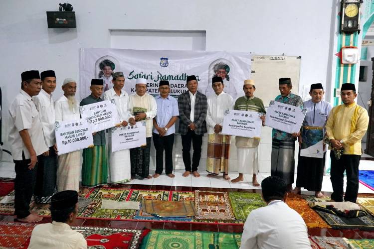 Bupati Andi Utta Awali Safari Ramadan di Rilau Ale, Tarawih di Bontobangun