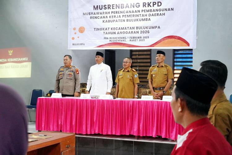 Musrenbang Kecamatan Bulukumpa Dihadiri Empat Legislator