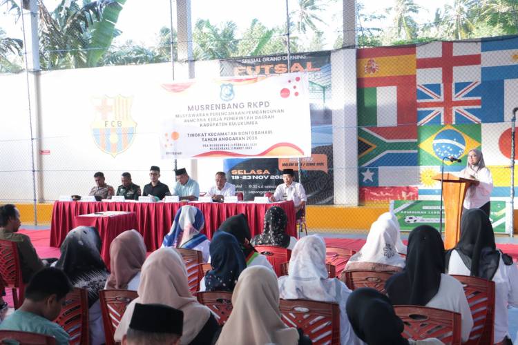 Musrenbang Bontobahari, Bupati Andi Utta Singgung Geopolitik Global dan Ekonomi Indonesia