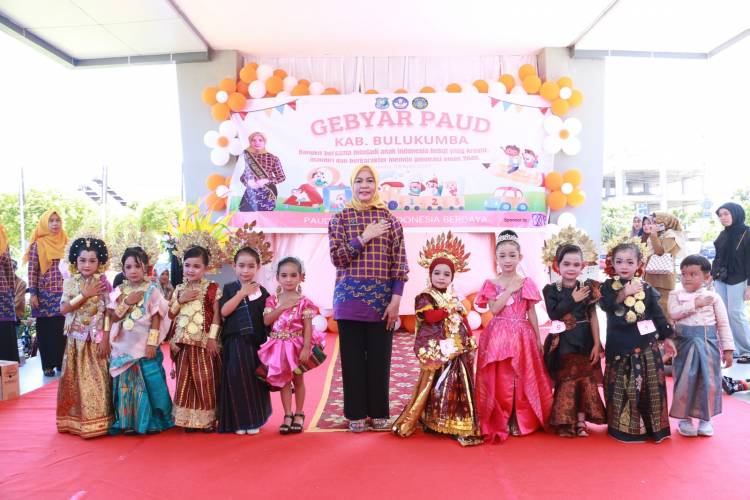 Kembangkan Potensi Anak, Bunda PAUD Gelar Gebyar PAUD