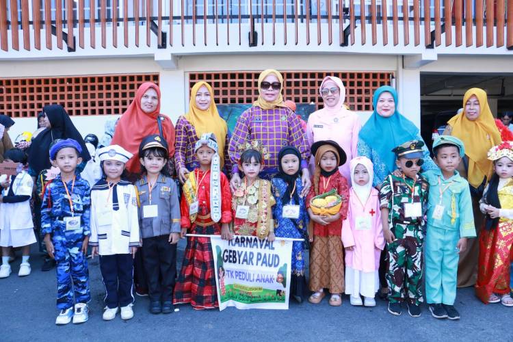 Kembangkan Potensi Anak, Bunda PAUD Gelar Gebyar PAUD