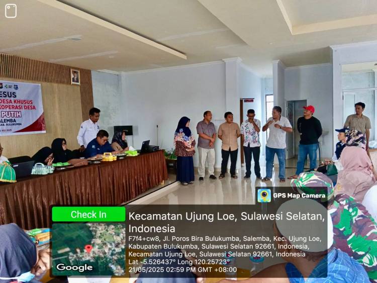 Koperasi Merah Putih Rampung di Seluruh Desa dan Kelurahan di Bulukumba