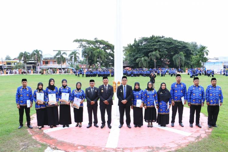 Hari Lahir Pancasila, Bupati Andi Utta Serahkan SK Pengangkatan CPNS dan PPPK