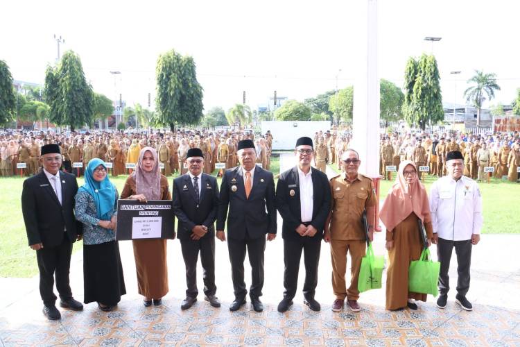 Bupati Andi Utta Pimpin Upacara Harganas ke-32  Tahun 2025