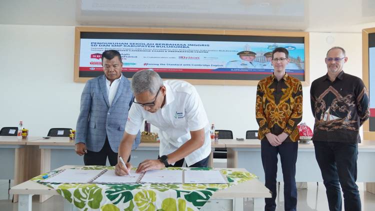 Kerjasama Briton, Bulukumba Luncurkan Program Sekolah Berbahasa Inggris