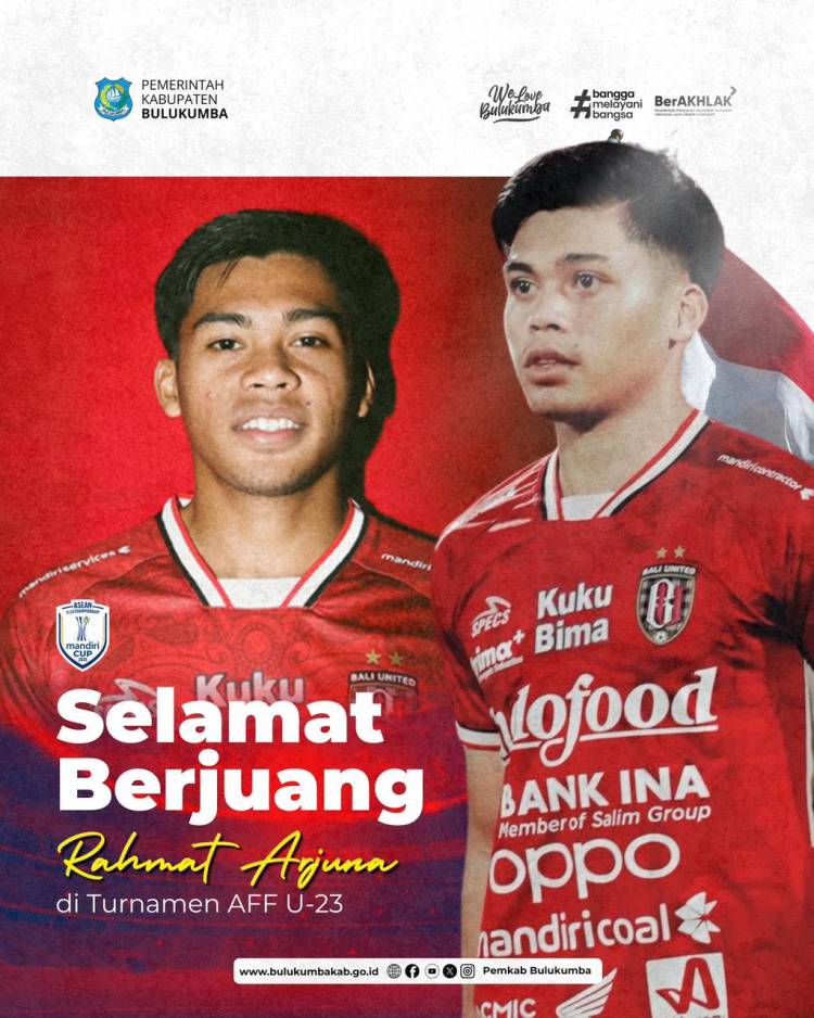 Sejarah, Pertama Kali Putra Bulukumba Bela Timnas U23, Rahmat Arjuna Banjir Pujian dan Dukungan