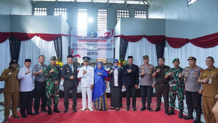 Sehari Bupati Andi Utta Lantik Dua Kepala Desa Pengganti Antar Waktu