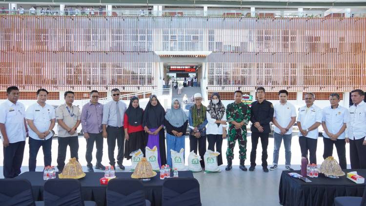 Lepas Bantuan Beras Pemerintah, Bupati Andi Utta Minta Tepat Sasaran