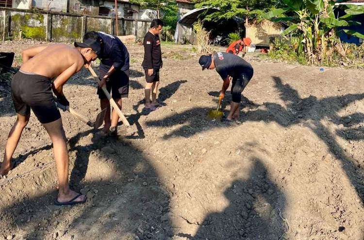 Manfaatkan Pekarangan, BPBD dan SKB Olah Lahan Lebih Produktif