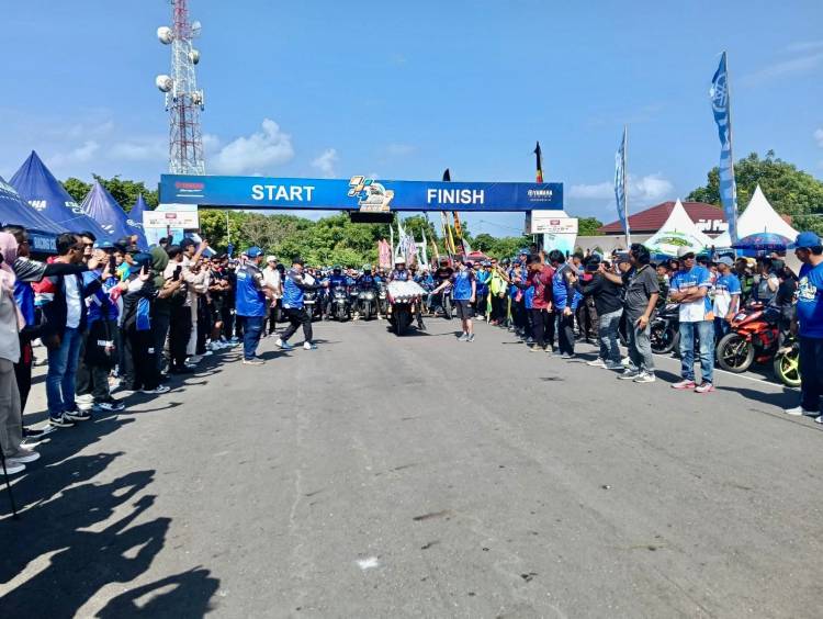 Yamaha Cup Prix Seri 2 di Sirkuit Titik Nol Bira, Bupati Andi Utta Ikut Ngegas