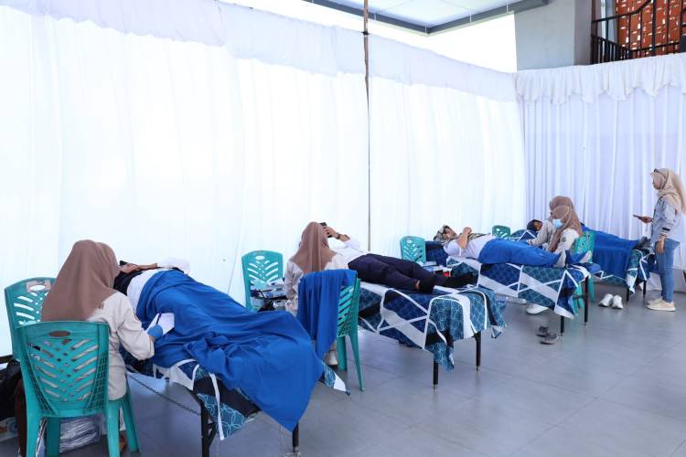 Kumpulkan 112 Kantong Darah: KKN Unhas bersama Pemkab Bulukumba Sukses Gelar Aksi Donor Darah