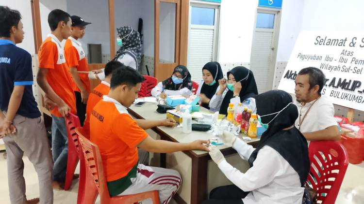 Warga Binaan Lapas Bulukumba Ikuti Skrining TBC