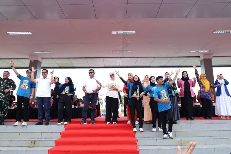 Peringatan HAN dan Harganas di Bulukumba, Andi Herfida Minta Hargai Pendapat Anak
