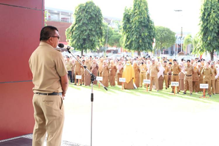 Apel OPD, Bupati Andi Utta: Kebersihan Cermin Kualitas dan Wawasan ASN