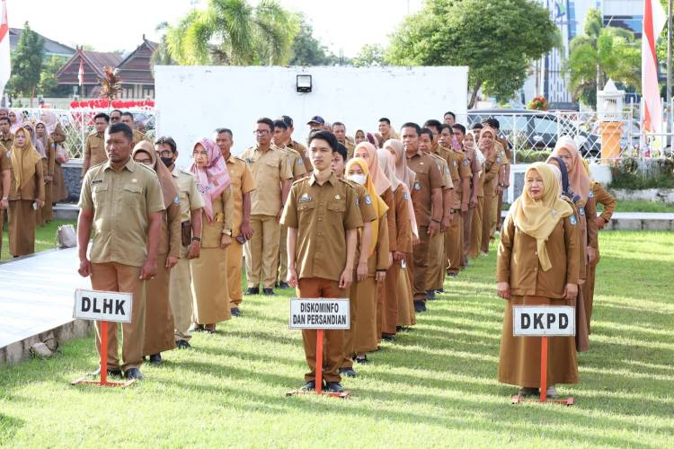 Apel OPD, Bupati Andi Utta: Kebersihan Cermin Kualitas dan Wawasan ASN