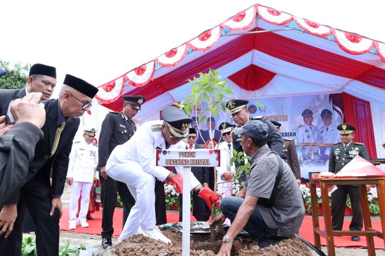 HUT RI, Bupati Andi Utta Resmikan Kebun Sarana Asimilasi Lapas Bulukumba 