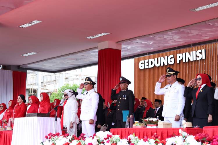 Upacara HUT RI ke 80, Paskibra Bulukumba Sukses Kibarkan Bendera Merah Putih