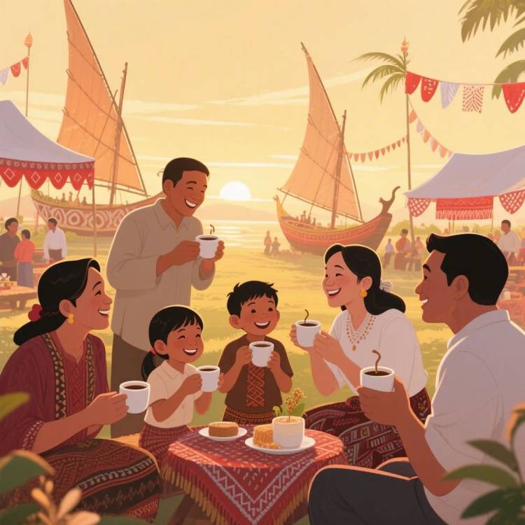 Festival Pinisi Bulukumba Target Pecahkan Rekor MURI Minum Kopi Gula Aren Peserta Terbanyak