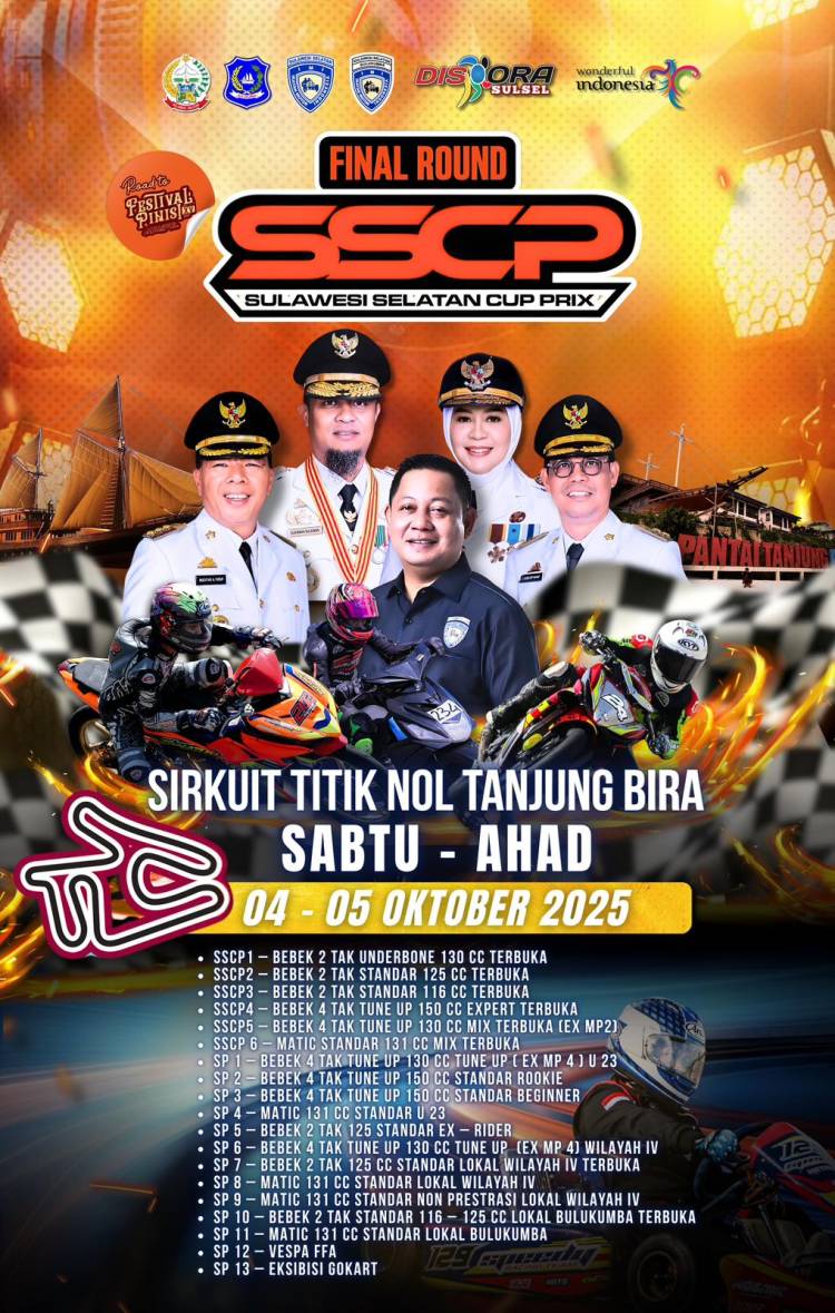 Final SSCP dan Eksibisi Gokart Bakal Guncang Sirkuit Titik Nol Bira Bulukumba