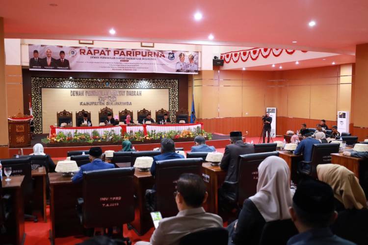 Kekompakan Eksekutif, Legislatif dan Yudikatif di Rapat Paripurna