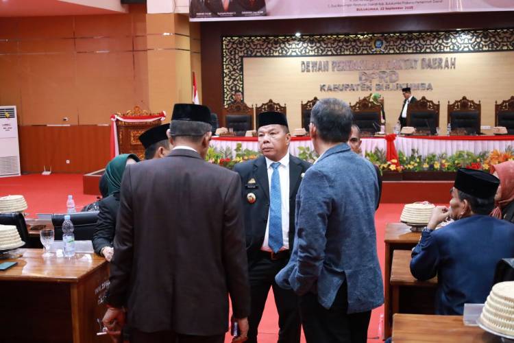 Kekompakan Eksekutif, Legislatif dan Yudikatif di Rapat Paripurna