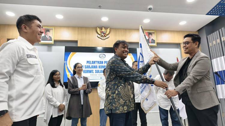 Dilantik Jadi Ketua ISKI Sulsel, Andi Edy Manaf Usung Misi Literasi dan Inklusi Komunikasi
