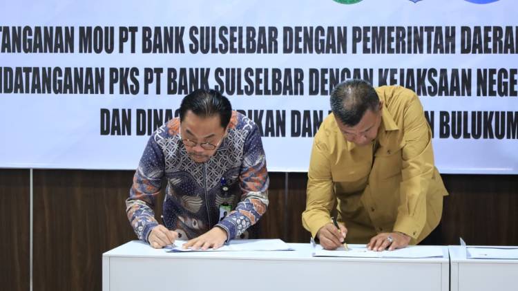 Sinergi dalam Majukan Layanan Publik, Pemkab Bulukumba Gandeng Bank Sulselbar