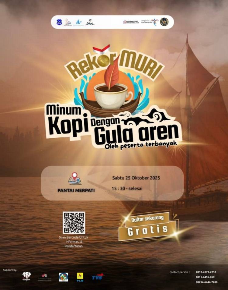 Kopi, Gula Aren, dan Rekor MURI: Bulukumba Siap Tulis Sejarah Baru di Festival Pinisi XV