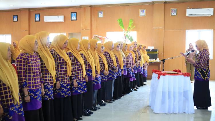 Herfida Muchtar Lantik 3 Bunda PAUD Kecamatan