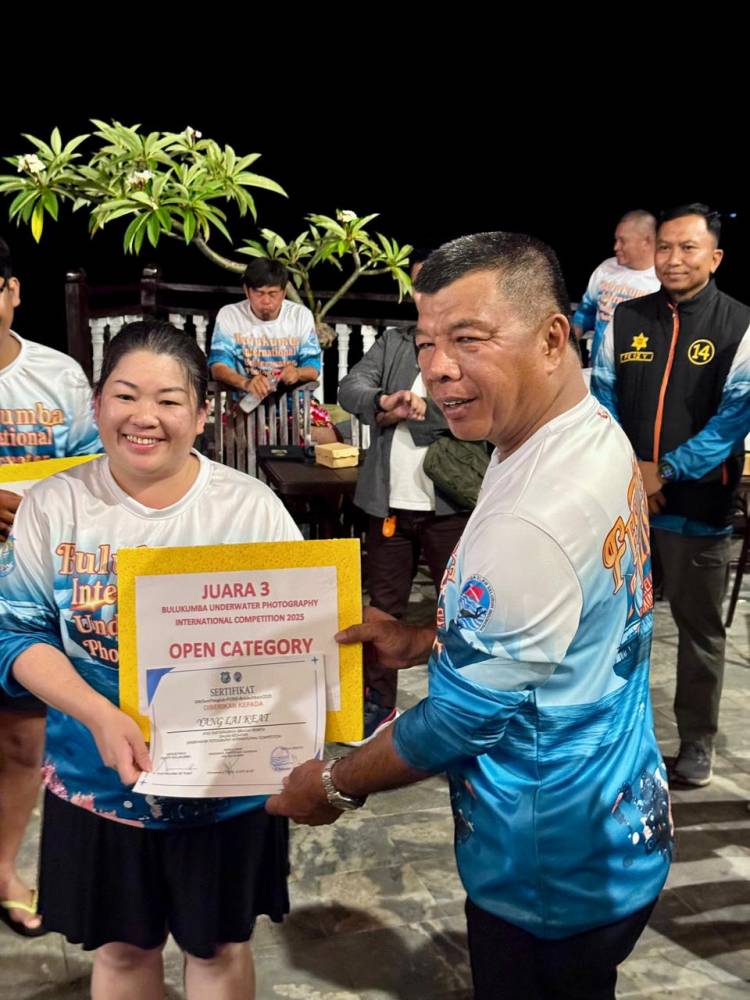 Bupati Andi Utta Tutup Bulukumba Underwater Photography International Competition
