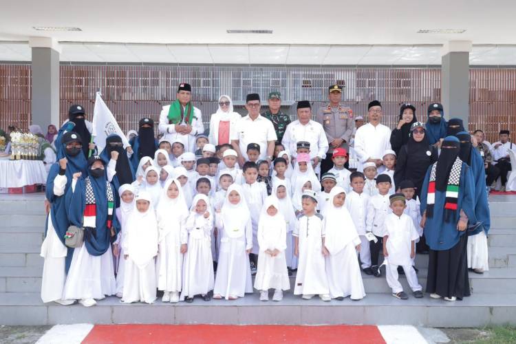 Wabup Edy Manaf Pimpin Upacara Hari Santri Nasional