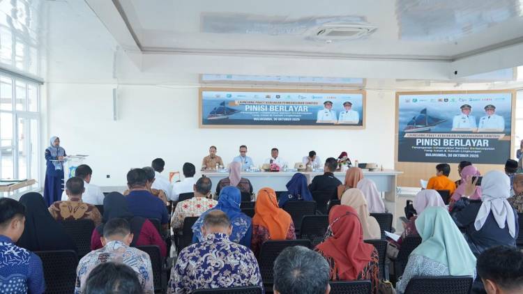 Gandeng Unicef, Bupati Andi Utta Luncurkan Paket Kebijakan Sanitasi Pinisi Berlayar