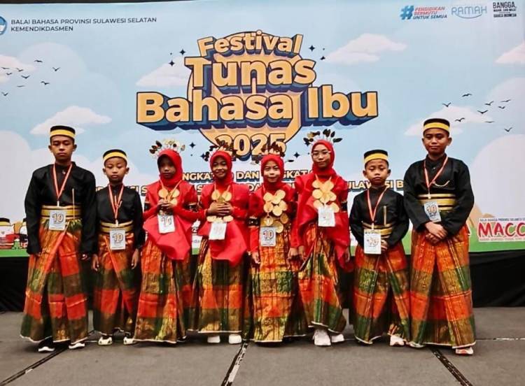 Bulukumba Borong Lima Juara di Festival Tunas Bahasa Ibu 2025 Tingkat Sulselbar