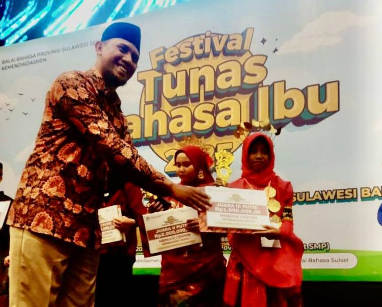Bulukumba Borong Lima Juara di Festival Tunas Bahasa Ibu 2025 Tingkat Sulselbar