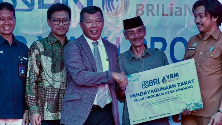 Bupati Andi Utta Luncurkan Program WASH di Desa Kindang, Hasil Zakat Karyawan BRI