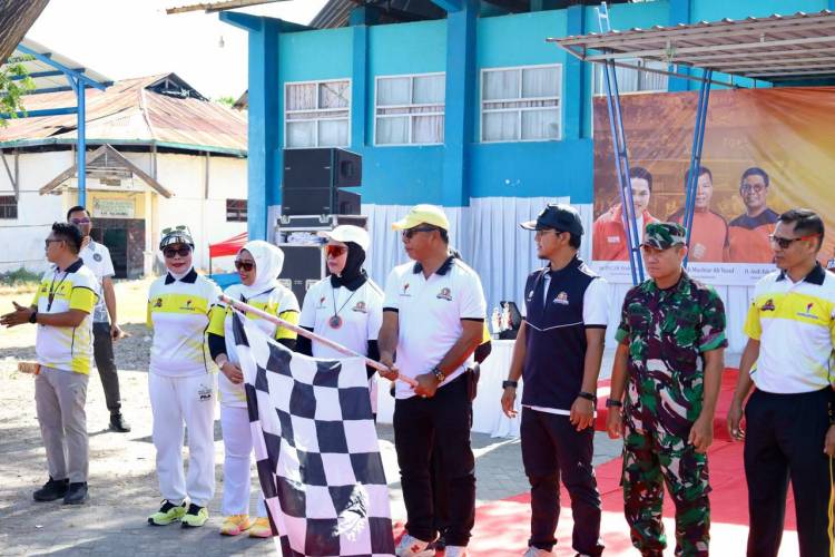 Buka Kejuaraan Tarkam, Bupati Andi Utta: Olahraga jadi Gaya Hidup