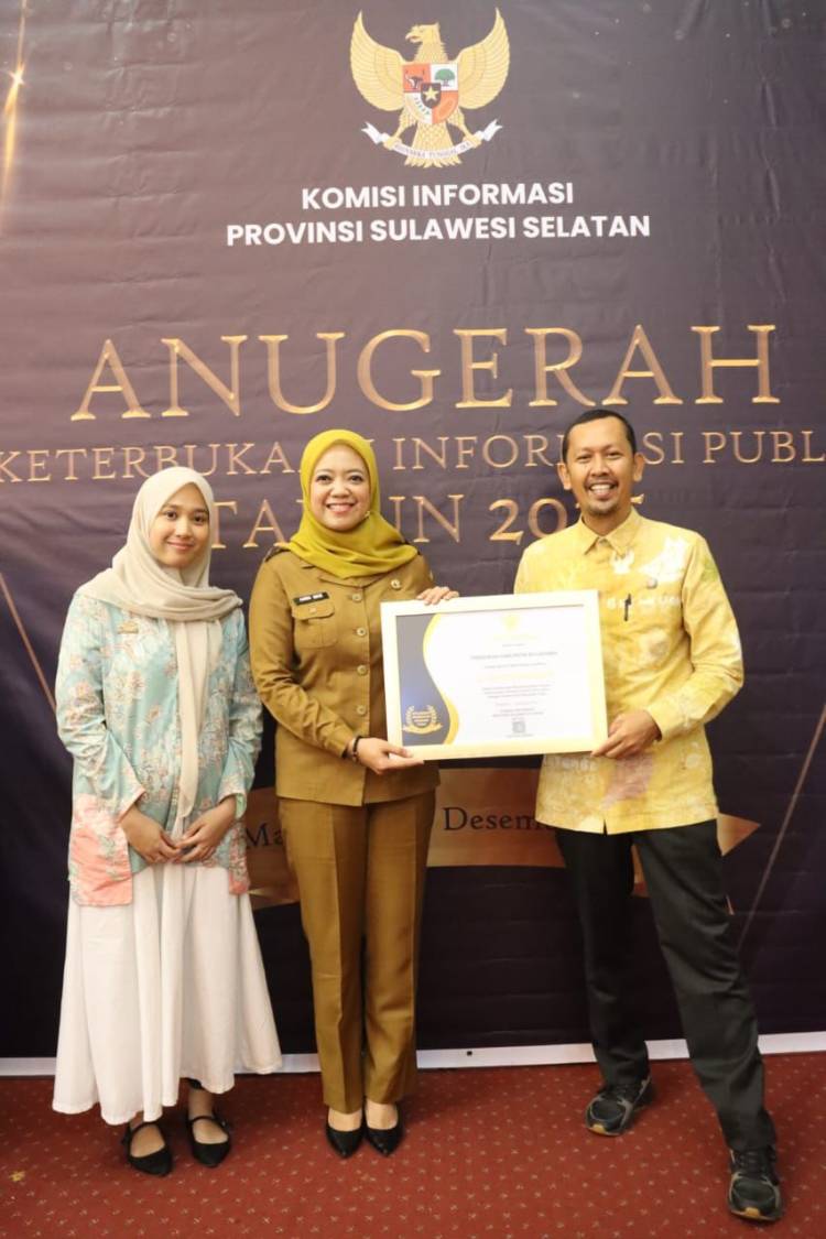Pemkab Bulukumba Raih Anugerah Keterbukaan Informasi Publik