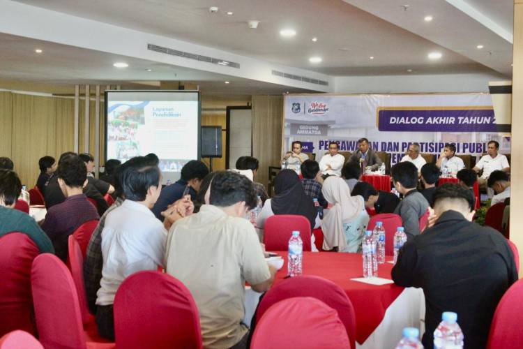 Dialog Akhir Tahun di Makassar, Bupati Andi Utta Ajak Mahasiswa Kolaborasi Bangun Bulukumba