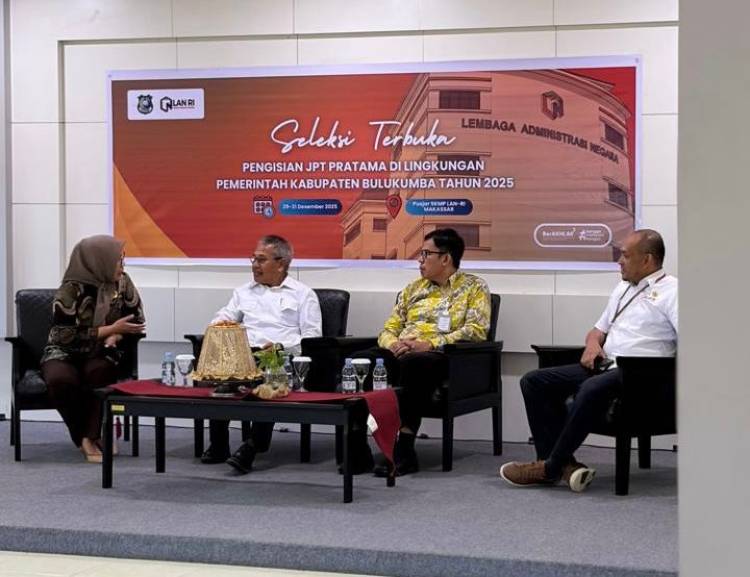 Tes Seleksi Terbuka JPT Pratama Bulukumba Digelar di Makassar