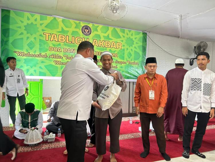 Refleksi Akhir Tahun, Lapas Bulukumba Gelar Tabligh Akbar dan Perkuat Sinergi Pembinaan