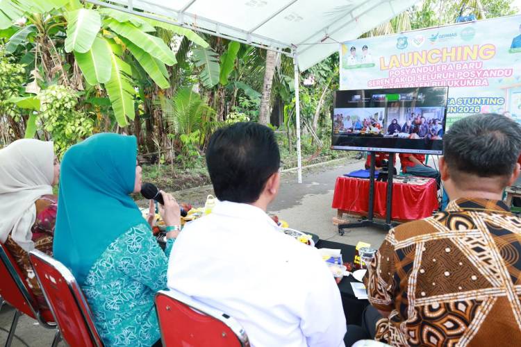 Bupati Andi Utta Launching Posyandu Era Baru, Perluas Layanan Hingga 8 Bidang