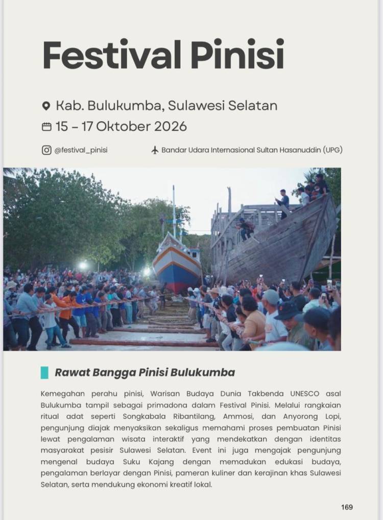 Festival Pinisi Kembali Masuk Karisma Event Nusantara 2026